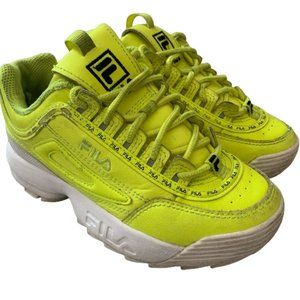 FILA Disruptor 2 Repeat Neon Shoes Size 1
